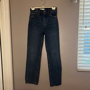 90’s straight ultra high rise Abercrombie & Fitch jeans